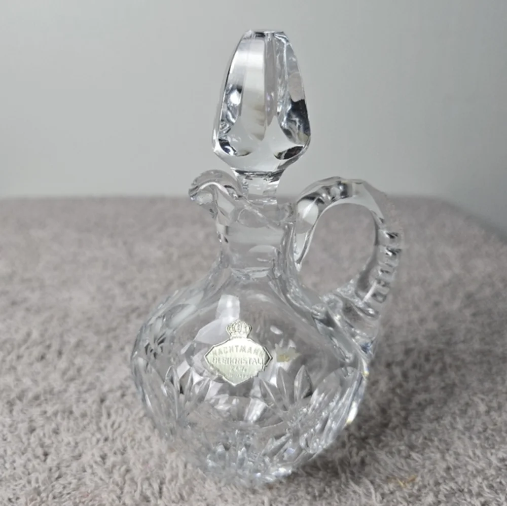 Nachtmann Bleikristall 24% Germany Crystal Cruet With Stopper